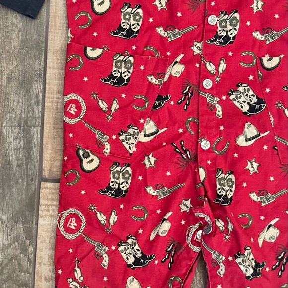 EUC Howdy Wear Boys Western Theme Onesie Size 18 months - Picture 2 of 5